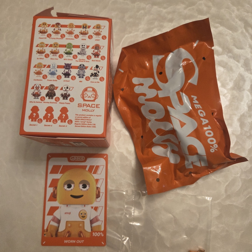 Space Molly Orange Action Figure